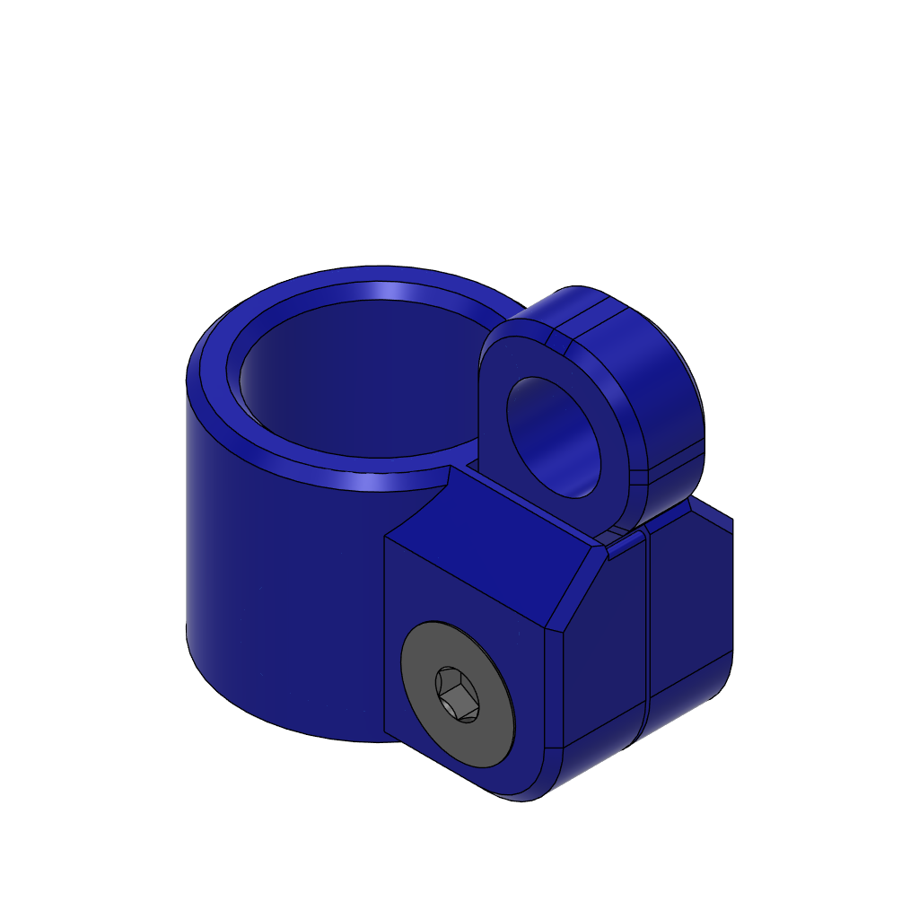 Pen & Marker Tether Clamp