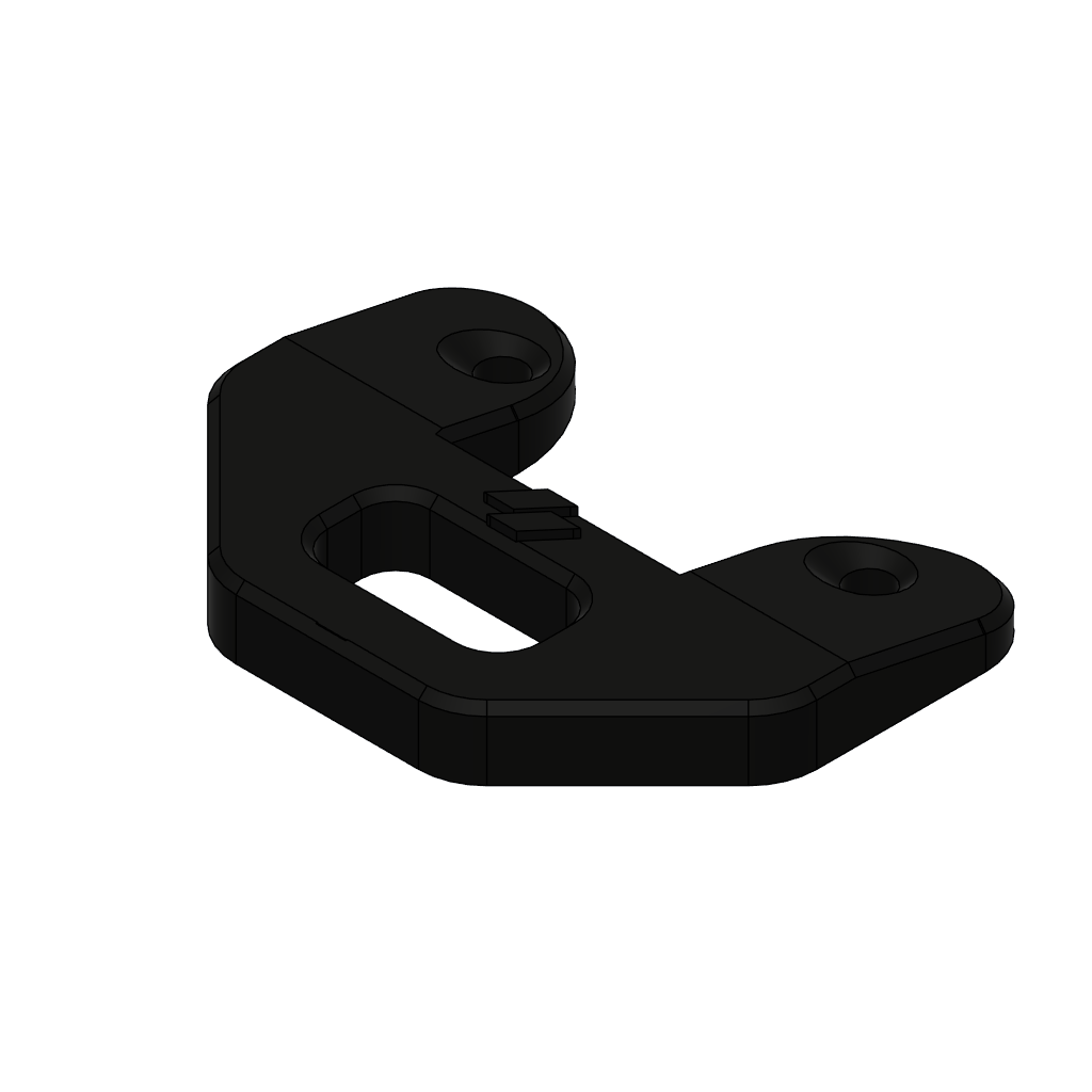 (CONCEPT ONLY) Standard Holster Anchor Plate - Bolt In with Tether Point